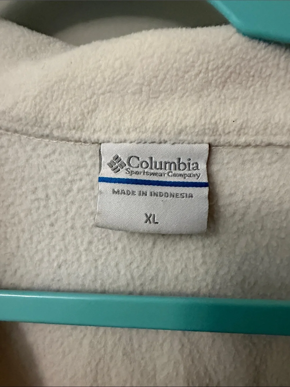 Columbia Women's Cream Full-Zip Fleece Jacket
